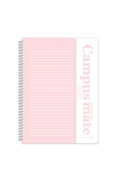 Morning Glory 1200 Çizgili Defter 21,5x15 cm Pembe 10250-89013