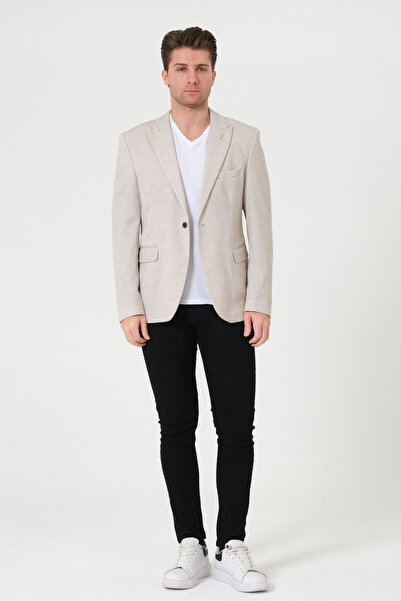 VALUE FASHION Erkek Spor Ceket, Esnek Örme Kumaş,Blazer Ceket