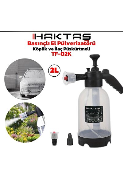 haktaş 2LT OTO KÖPÜK ,İLAÇ POMPASI