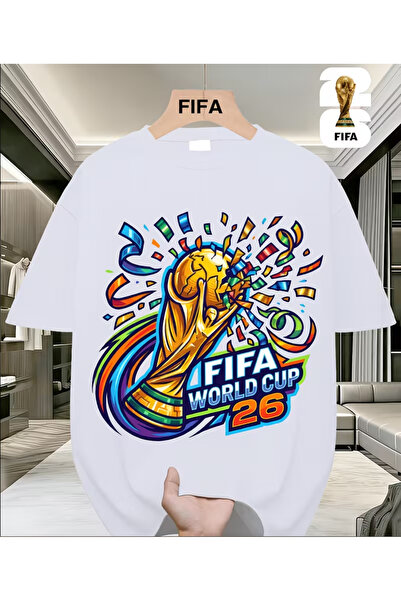 LİNA06 FIFA World Cup Soccer Men'S Print Short Sleeve T-Shirt, Essential for ...