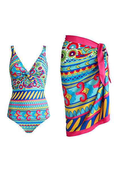 SAILOR moda Μαγιό Pareo με χοντρό λουράκι