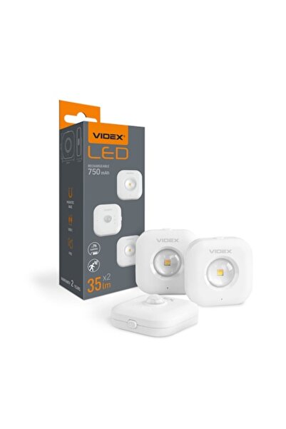 VİDEX Lampă de veghe LED cu baterie și senzor de mișcare
