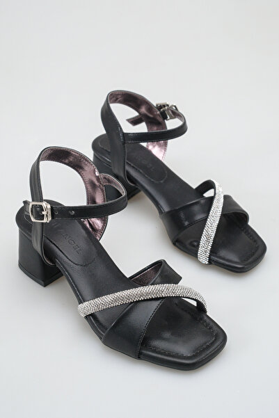 Mini Angel Μαύρο βραδινό φόρεμα με πέτρινη λεπτομέρεια, άνετο κοριτσίστικο φό...