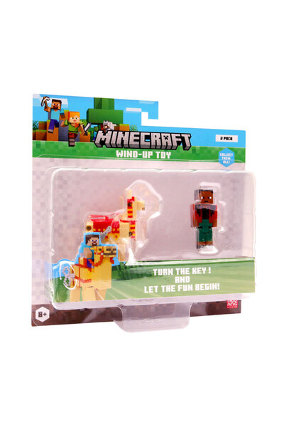 MINECRAFT 3D Kurma Mekanizmalı Figürler 2'li Paket Model 4 PMI/MC1014