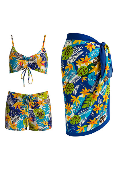 SAILOR moda Pareo Gathering Shorts Set