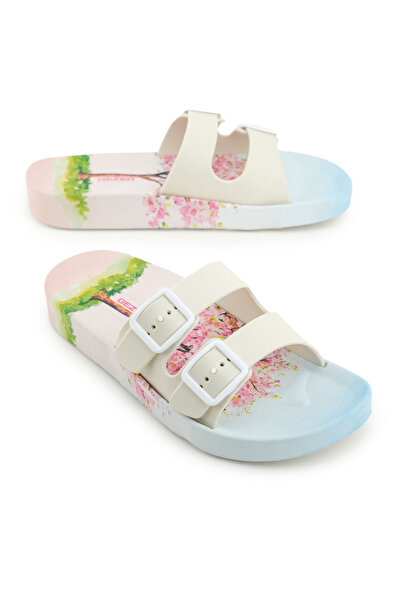 GEZER Women's Summer Two Buckle Adjustable Home Bathroom Garden Pool Comforta...