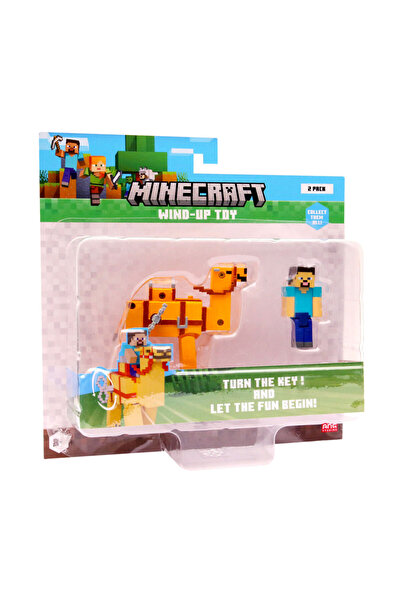 MINECRAFT 3D Kurma Mekanizmalı Figürler 2'li Paket Model 3 PMI/MC1014