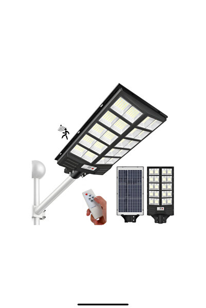 AMIN Διπλό ηλιακό φωτιστικό δρόμου 800 LED 1000W JORTAN 20 κασέτες