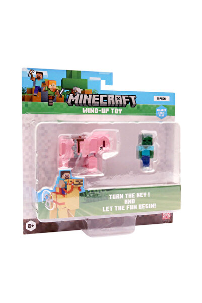 MINECRAFT 3D Kurma Mekanizmalı Figürler 2'li Paket Model 1 PMI/MC1014