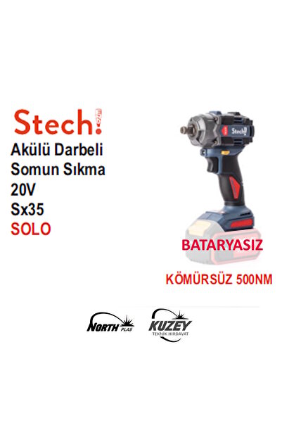 StechEnd Stech Akülü Darbeli Somun Sıkma 20V Sx35 Solo Bataryasız
