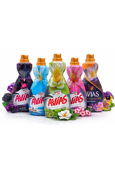 AVIAS Set 5x Balsam de Rufe Infinity, 1.9L fiecare – Parfum Intens și Prospeț...