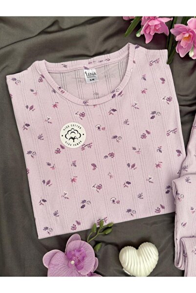 Lena Homewears Women's 100% Cotton Breathable Short Sleeve Pajama Set
