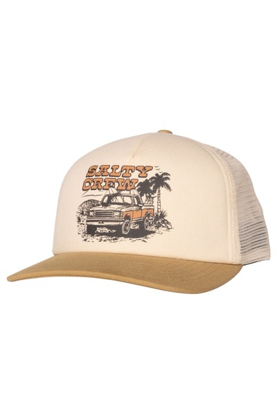 Salty Crew Καπέλο Τράκερ GOOD TIMES ΛΕΥΚΟ/ΧΑΚΙ