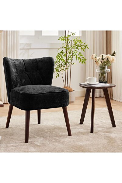 Garvee Modern Velvet Chair with Mid-Century Design