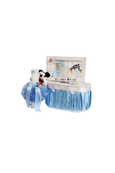 Shop Carnaval Express Set complet pentru botez, Albastru/Alb - Băiat