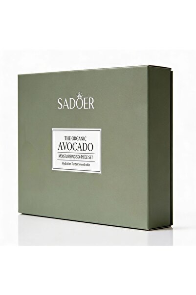 SADOER Σετ δώρου περιποίησης επιδερμίδας με αβοκάντο, 6 τεμαχίων
