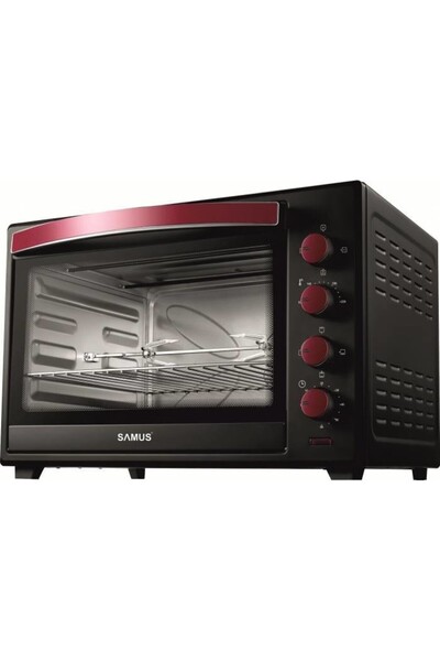 Samus Cuptor electric CS60BRC2 2200W 60L Termostat reglabil Negru