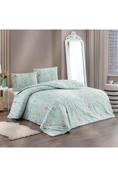 Kristal Σετ Παπλωματοθήκη Διπλού Μεγέθους Ranforce Pearl Green