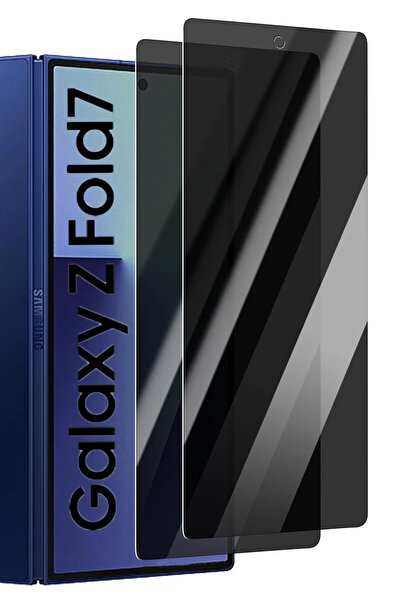 Nezih Case Samsung Galaxy Z Fold 7 Uyumlu 5d Privacy (HAYALET) Cam Ekran Koru...