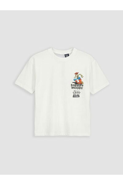 LC Waikiki تي شيرت LCW للأطفال مطبوع عليه Toy Story للأولاد