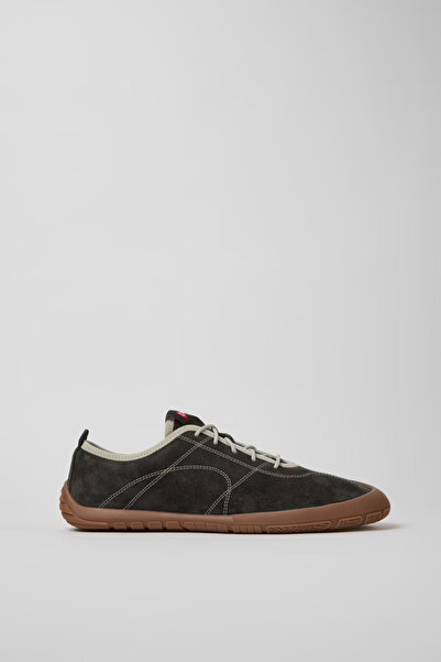 CAMPER Peu Path+ Men's Gray Leather Sports Shoes