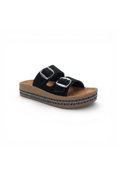 POLEN All-Day Comfort: Women's Casual Sandals with Anatomical Soles and Adjustable Buckles