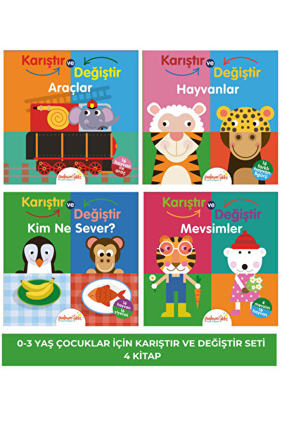 The Kitap Karıştır ve Değiştir Seti (4 Kitap)