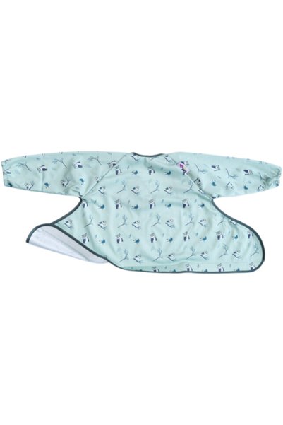 Tidy Tot Baveta cu maneci lungi - Bufnite
