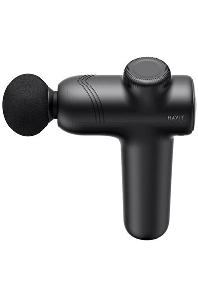 Havit MG1508 Gun Massager, Portable, 1500 mAh Battery, 15 W Power, 4 Massage ...
