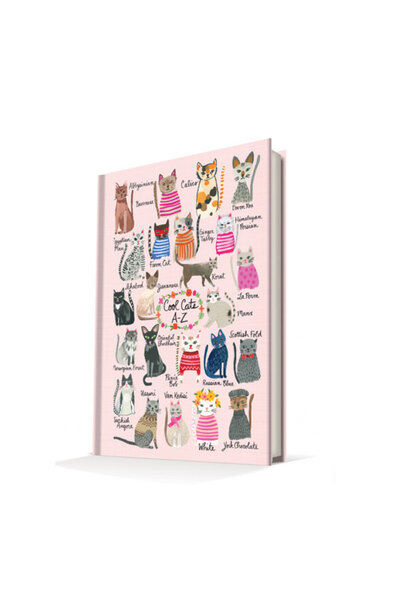 DEFFTER Σκληρό εξώφυλλο Summer Cats-Cool Cats 14x20 εκ