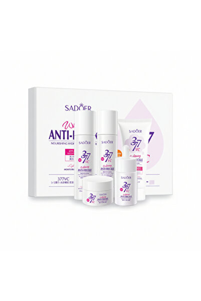 SADOER Σετ Δώρου Περιποίησης Δέρματος με Βιταμίνη C, 5 τεμαχίων