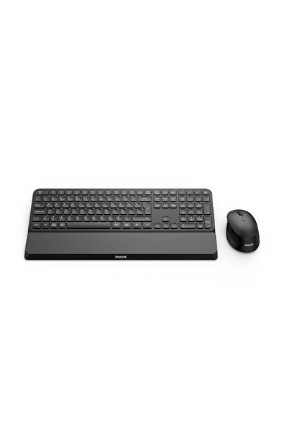 Philips SPT6607 Bluetooth Kablosuz Dual Mod 2.4GHz + 2 Kanallı Türkçe Q Klavy...