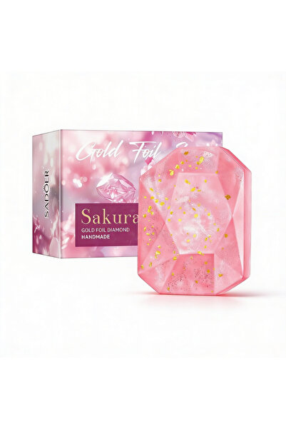 SADOER Χειροποίητο Σαπούνι με Αιθέριο Έλαιο Σακούρα 100γρ