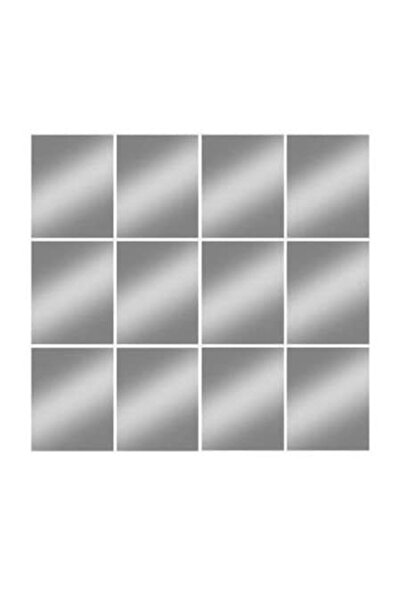 FMP FAGET Σετ 12 τετράγωνων κρυστάλλινων καθρεφτών 15 x 15 εκ.