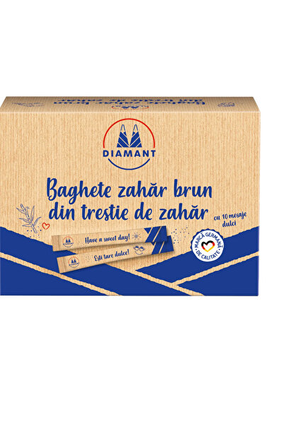 Diamant Καφέ ζαχαροκάλαμο σε στικς 125*4γρ