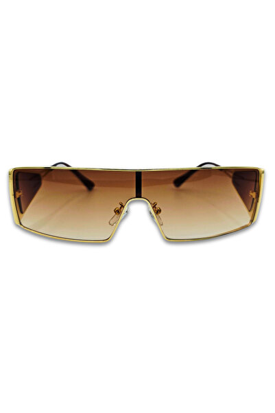 Matteo Ferari Ουνισέξ γυαλιά ηλίου με καφέ ντεγκραντέ πλαϊνούς φακούς