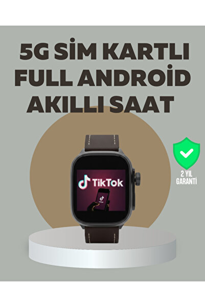 Teknoşık Android Akıllı Saat 5G Destekli Uygulama İndirme