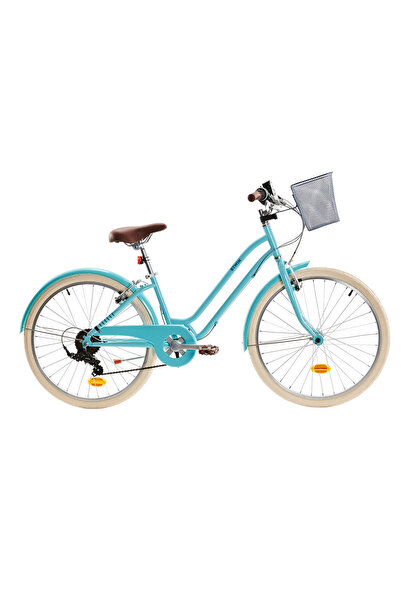 Decathlon 500 24 İnç Sepetli 9-12 Yaş Çocuk Şehir Bisikleti