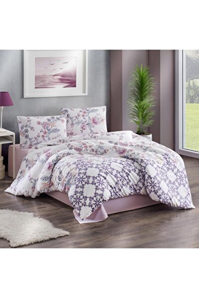 Kristal Set cuvertură de pilota dublă Ranforce Motif Lila