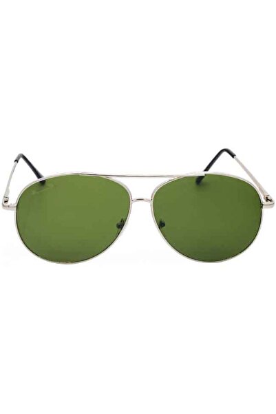 Matteo Ferari Men's Sunglasses MFJH-034SG Black and Green Lens UV400