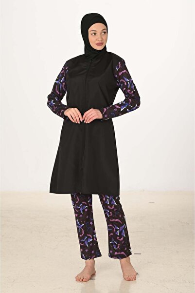 Fantasy Πλήρως καλυμμένο υφασμάτινο μαγιό χιτζάμπ με σχέδια τύπου αλεξίπτωτου...