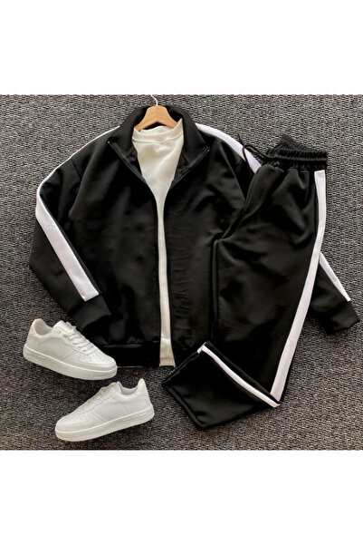 THANBUTİK Striped Scuba Suit