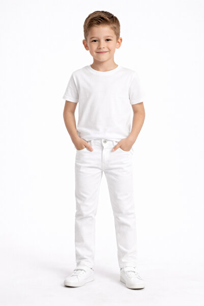 Jaju Baby • Κόκκινο παντελόνι για αγόρια, καθημερινό και κομψό μοντέλο - Παντ...