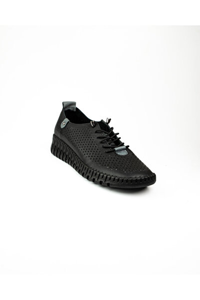 NOBLE 500 Pantofi casual de damă din piele neagră