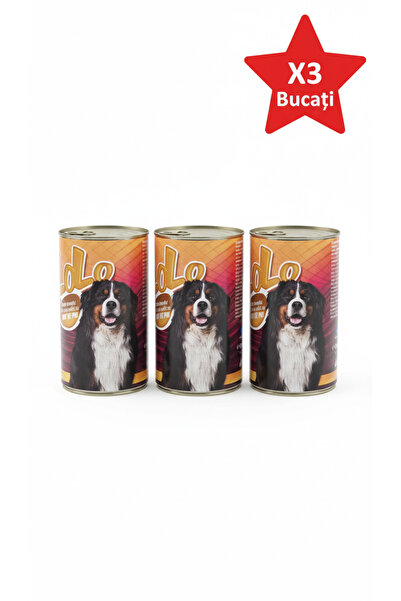 LOLO Βίτα 415 γρ. -x3 κονσέρβα για ενήλικους σκύλους με μπουκάτι