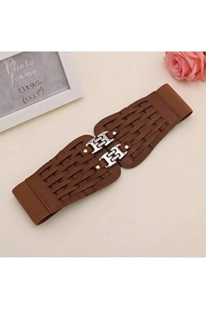 MODAM HİFA Women's Corset Belt Dress Belt Shirt Belt Jacket Belt Elastic Belt