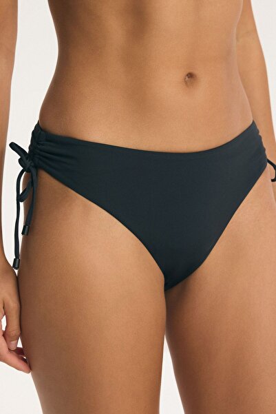 ESOTIQ BLOOVII Women's Bikini Bottom Briefs Panties with Side Tie Ruched Adju...