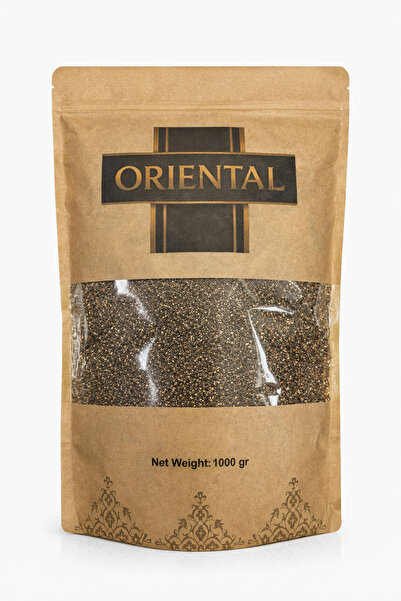 Oriental CHİA TOHUMU 1000 GR YENİ MAHSÜL - DOĞAL & YÜKSEK LİF & PROTEİN & VEGAN
