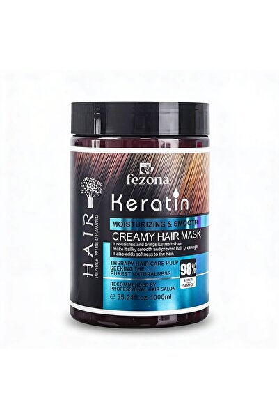Fezora Μάσκα Επανόρθωσης Μαλλιών Κερατίνης 1000ml