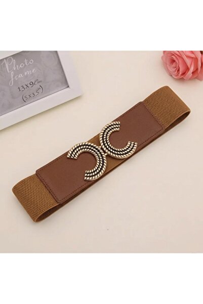 MODAM HİFA Women's Corset Belt Dress Belt Shirt Belt Jacket Belt Elastic Belt